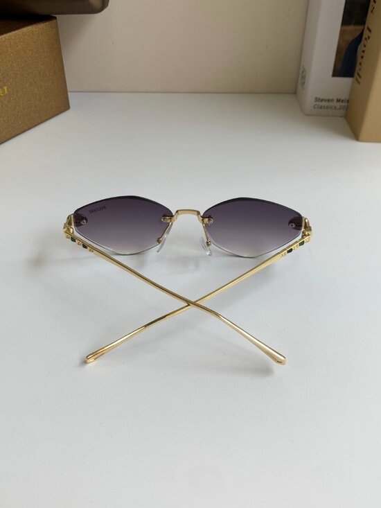 Bvlgari Serpenti Rimless Gradient Purple Sunglasses main image 4